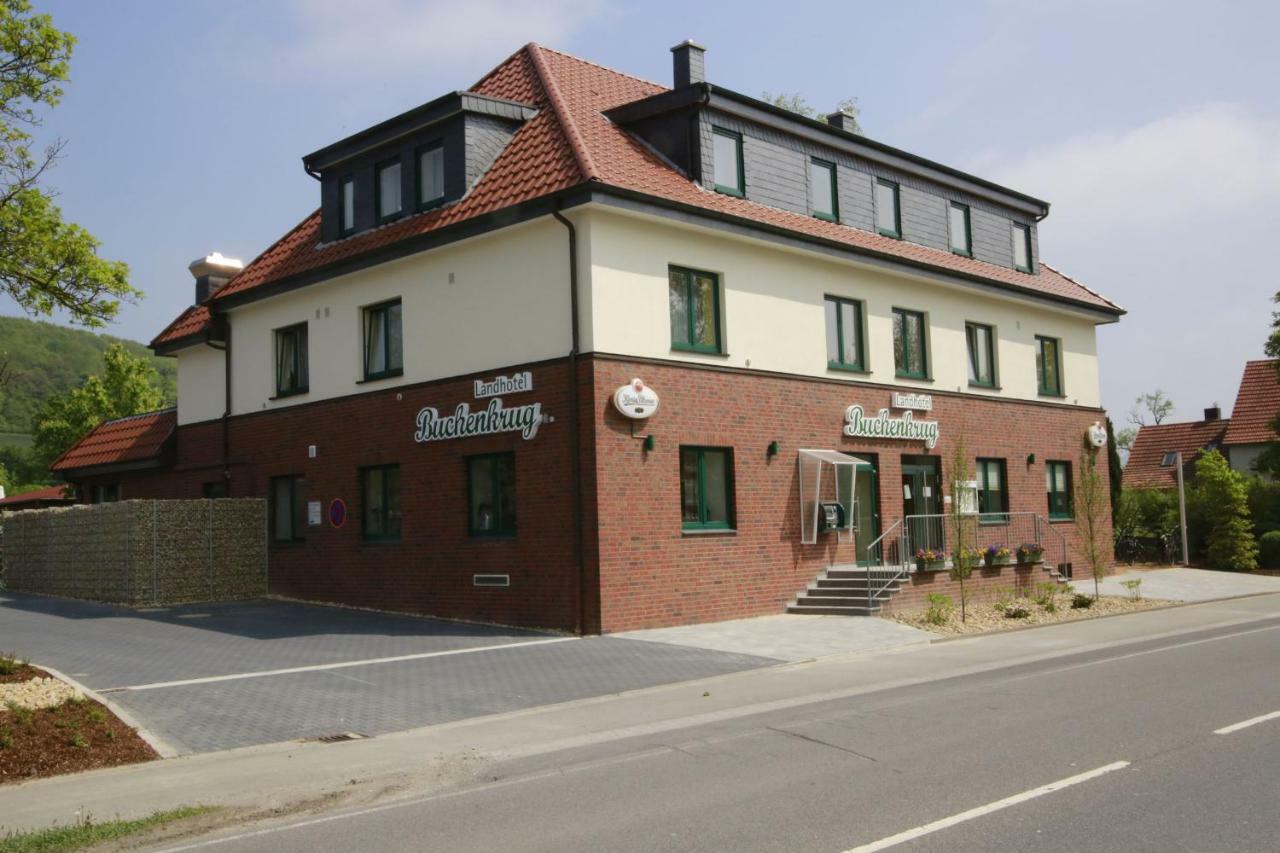 Landhotel Buchenkrug Halle  エクステリア 写真
